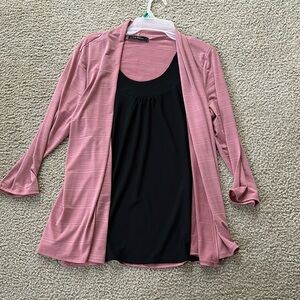 Liz McCoy built in blouse
